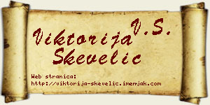 Viktorija Skevelić vizit kartica